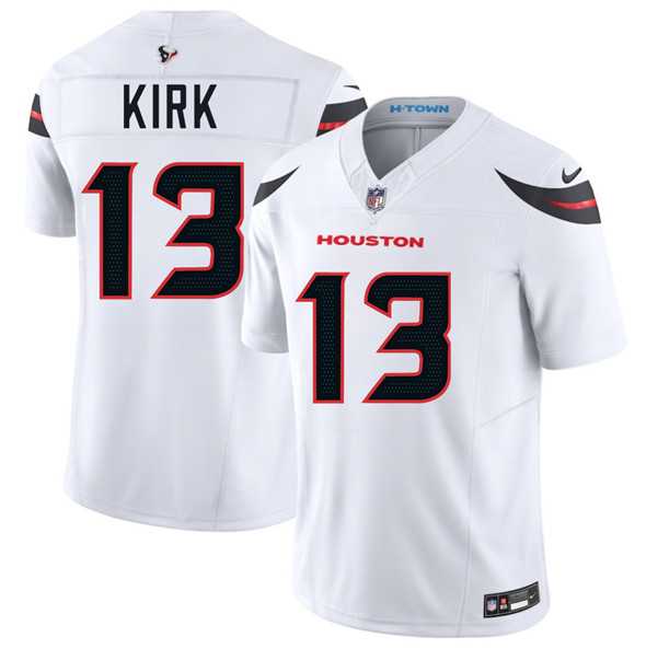 Men & Women & Youth Houston Texans #13 Christian Kirk White 2025 F.U.S.E. Vapor Limited Stitched Jersey->houston texans->NFL Jersey